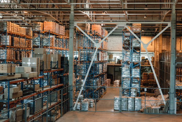 stock photo modern warehouse